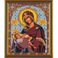 Бис9039 Богородица Млекопитательница. Новая Слобода. Рисунок на ткани для вышивания бисером Бис9039 Богородица Млекопитательница. Новая Слобода. Рисунок на ткани для вышивания бисером